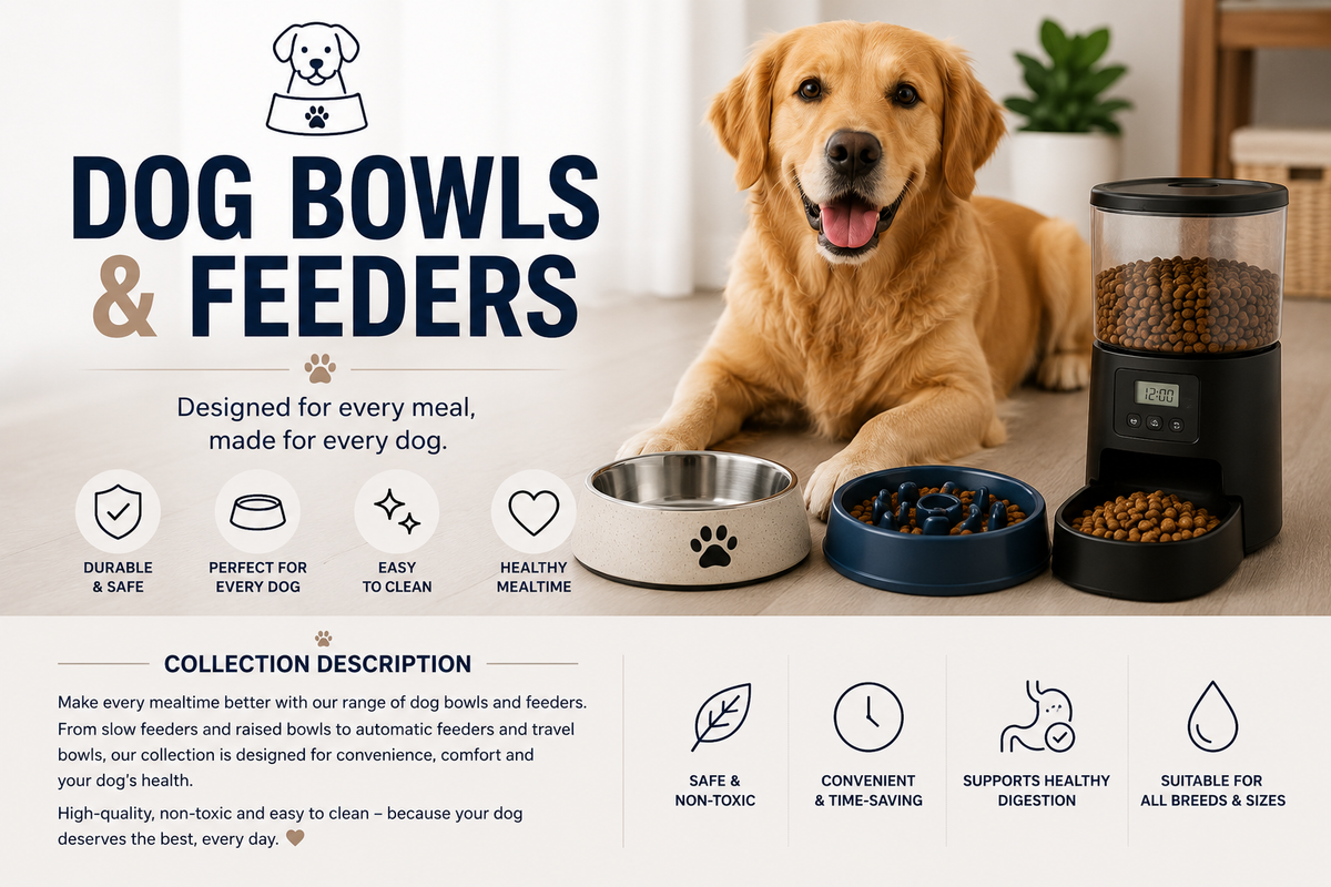 Dog Bowls & Feeders
